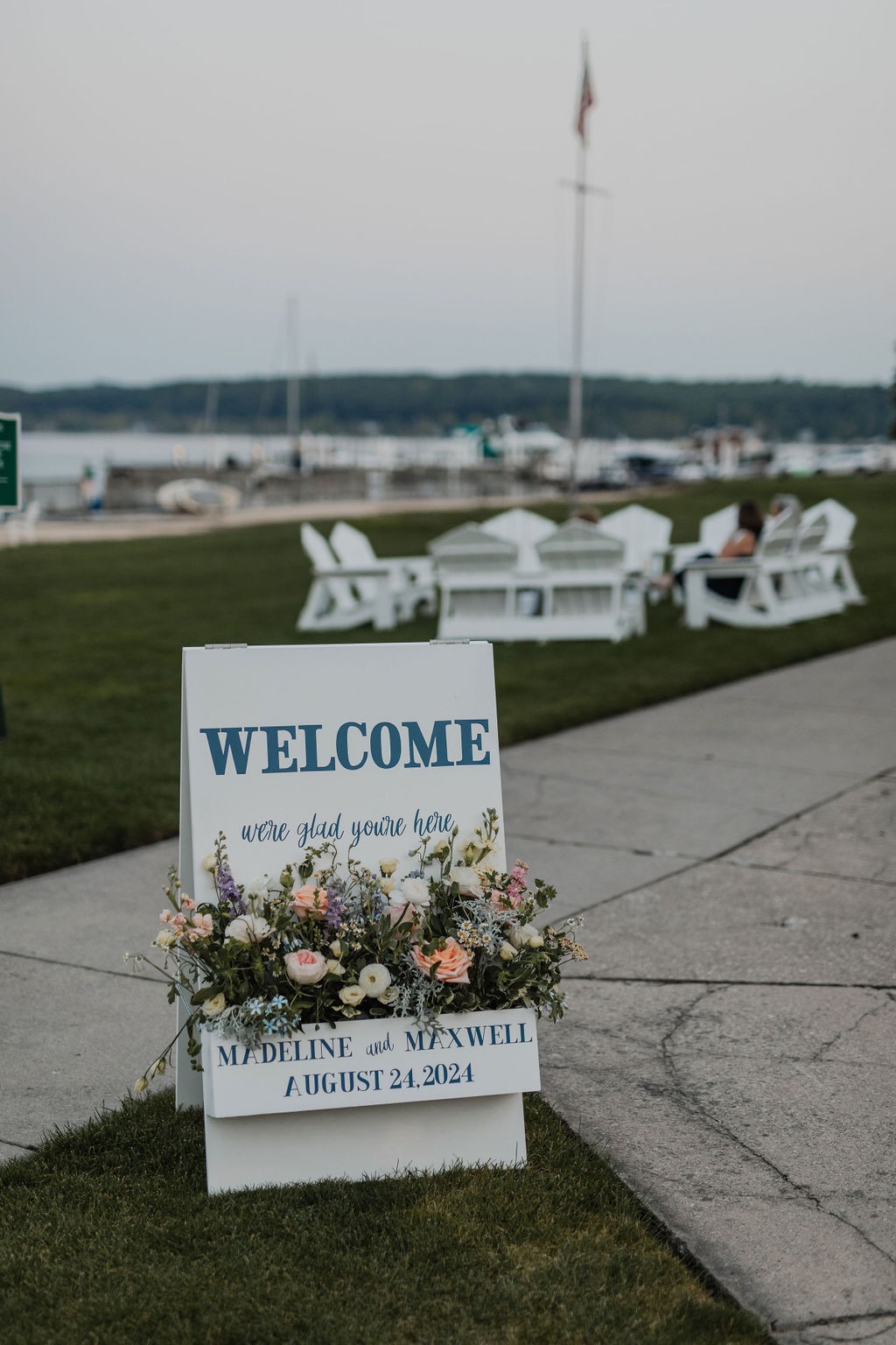 Madeline  And  Max, Portage Pointe Inn, Coordination, Photos By Justin And Haylee Photography wedding floral photo